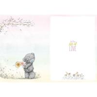 Bear Peaking Through Bouquet Me to You Bear Get Well Soon Card Extra Image 1 Preview